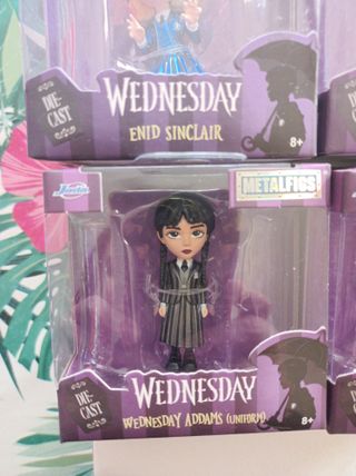 Set 4 Action Figure Wednesday Metalfigs