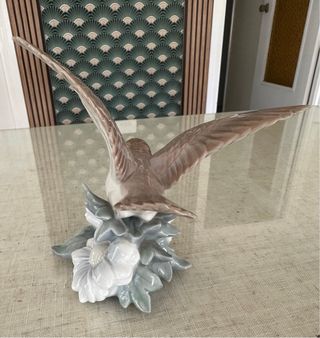 Adorno pájaro porcelana flor
Lladró