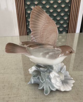 Adorno pájaro porcelana flor
Lladró
