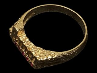anillo oro 18k