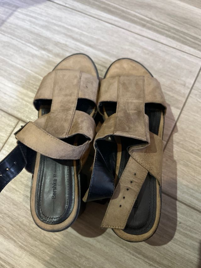 Sandalias de plataforma para mujer