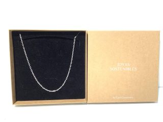 cadena plata 925mm 25cm