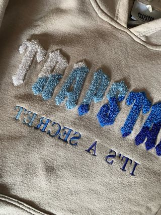 Sudadera Trapstar Gris y Azul