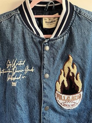 Chaqueta Bomber Estilo Americano