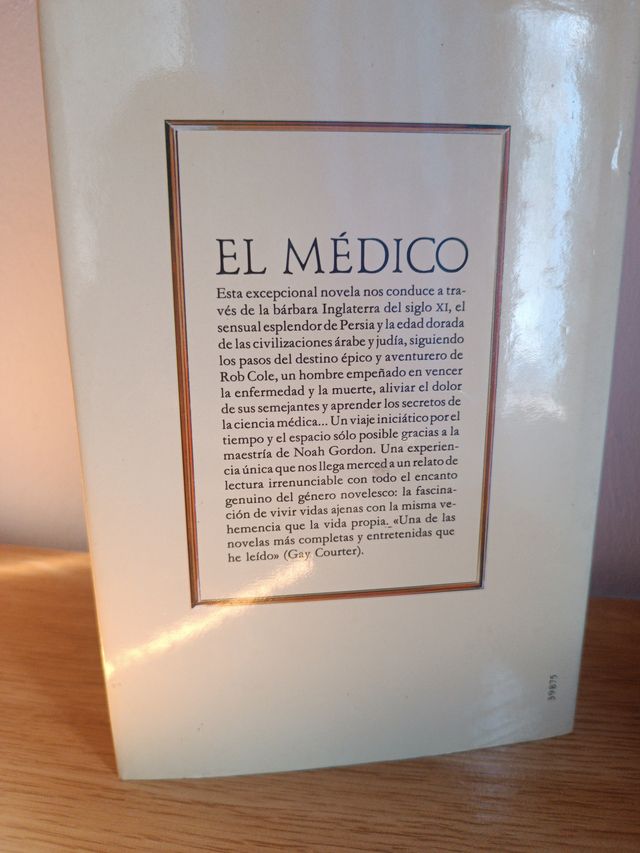 El médico Noah Gordon 