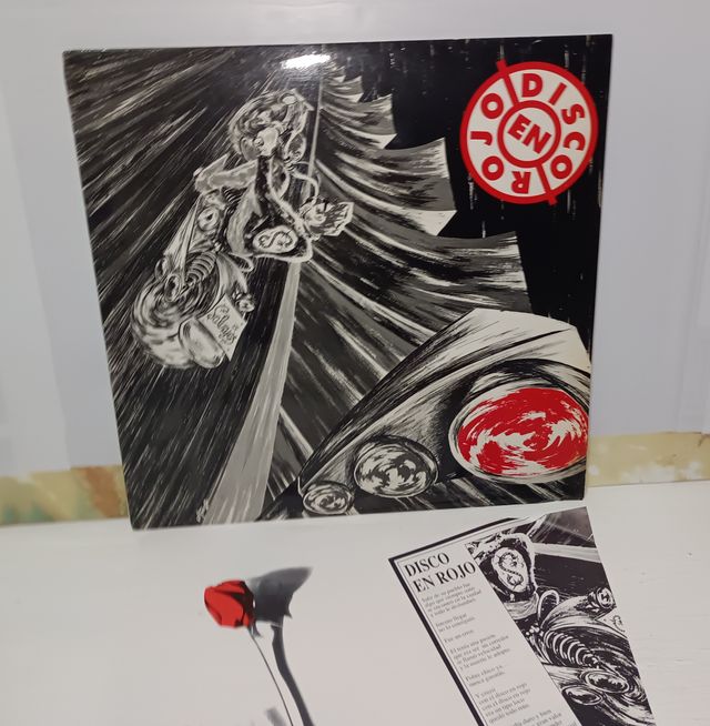 Vinilo-LP Los Salvajes Disco en Rojo 1990