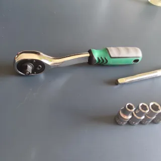 Juego carraca 1/4 72 dientes portátil