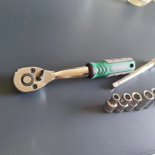 Juego carraca 1/4 72 dientes portátil