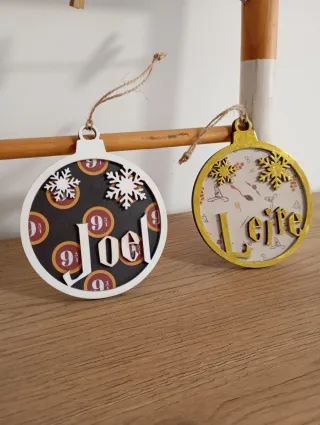 Adornos Navidad Harry Potter Personalizados