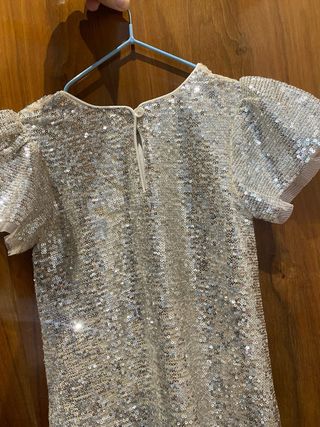 Vestido niña lentejuelas fiesta