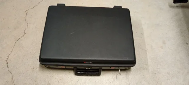 Valigetta Delsey Nera Porta Documenti