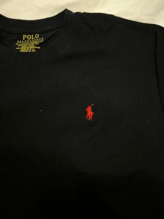Camiseta Polo Ralph Lauren Negra Talla M