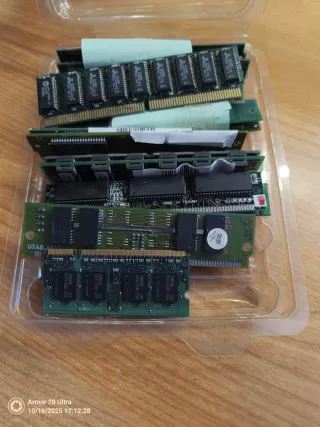 Lote Memorias RAM Ordenador Samsung y Toshiba