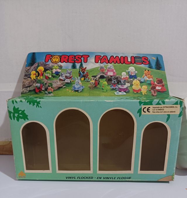 Set Forest Families R1-4G Rabbit Family 1987 Caja