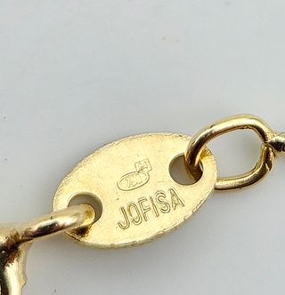 Cadena de Oro 18K, Cartier 3x1, 1,9gr, 40cm