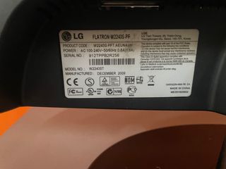 Schermo LG nero per ricambi