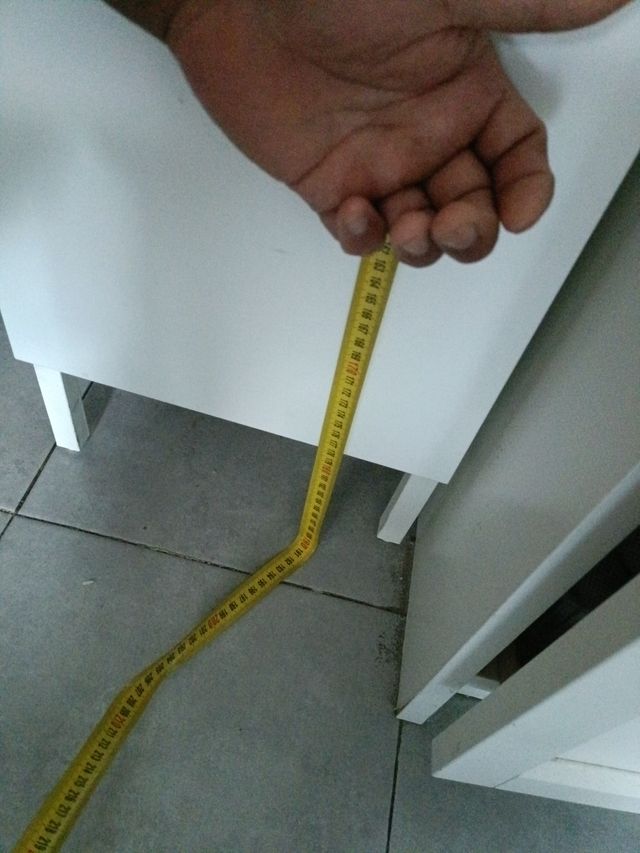 Mueble de almacenaje blanco