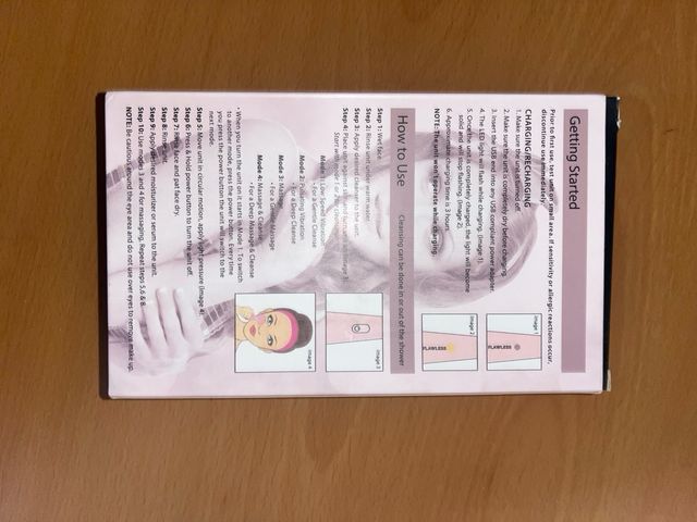 Massaggiatore viso ricaricabile