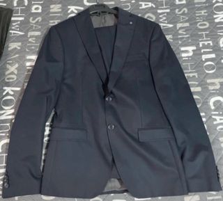 Traje Zara Azul