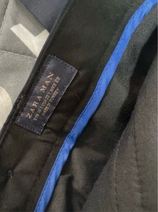Traje Zara Azul