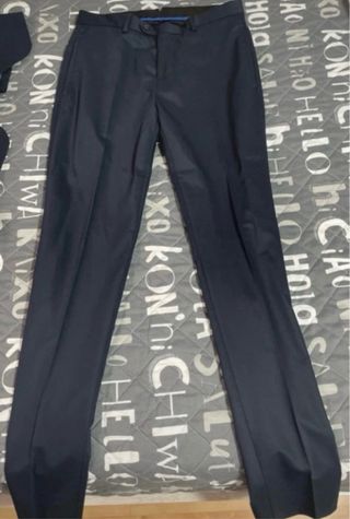 Traje Zara Azul