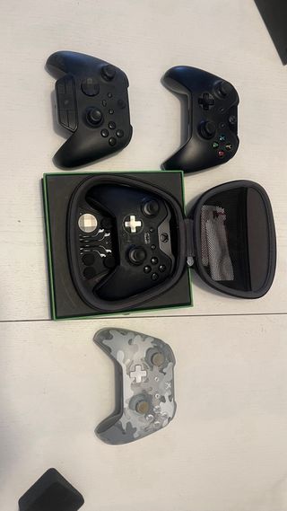 Xbox Series X + monitor LG 27" + volante + controller