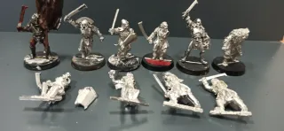 Figuras LOTR Uruk-Hai y Orco Games Workshop