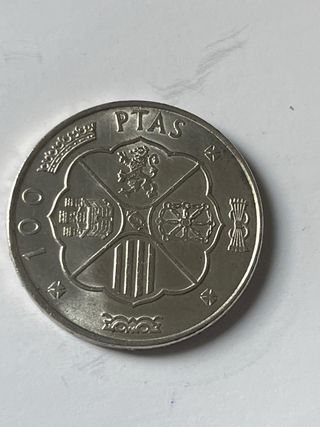 Moneda 100 Pesetas 1966 emisión de 1967