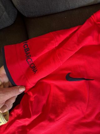 Polo FC Barcelona Mujer Nike Rojo