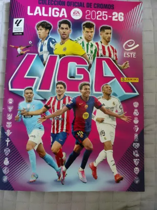 Cromos Liga 25/26 para intercambio