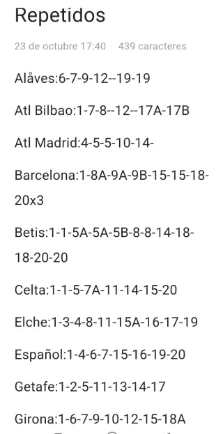 Cromos Liga 25/26 para intercambio