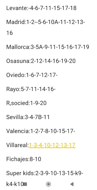 Cromos Liga 25/26 para intercambio