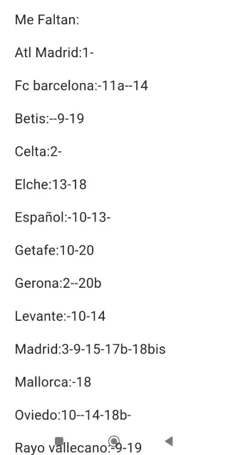 Cromos Liga 25/26 para intercambio