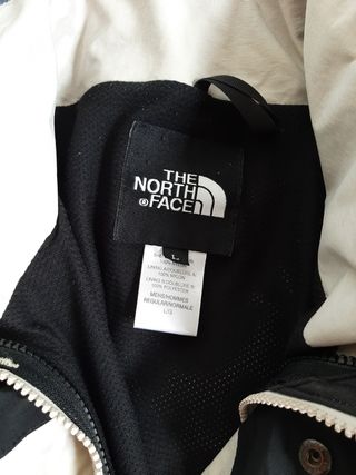 Chaqueta The North Face Talla L Blanco hueso/Negra