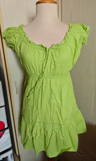 Blusa/Vestido Verde Talla XL