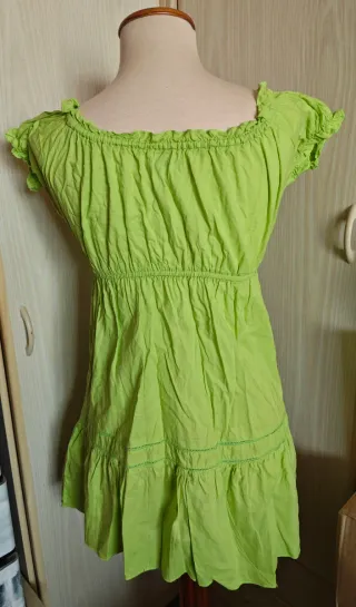Blusa/Vestido Verde Talla XL