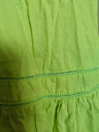 Blusa/Vestido Verde Talla XL