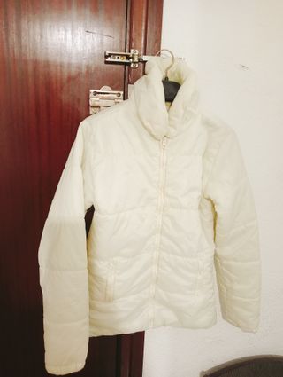 Plumas blanco mujer