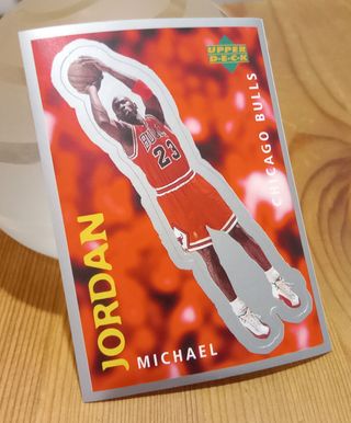 CROMO MICHAEL JORDAN UPPER DECK NBA #205 NUEVO