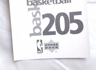 CROMO MICHAEL JORDAN UPPER DECK NBA #205 NUEVO