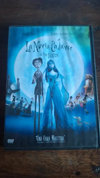 DVD La Novia Cadáver Tim Burton