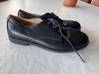 Zapatos vestir Tizzas niño negro