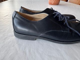 Zapatos vestir Tizzas niño negro