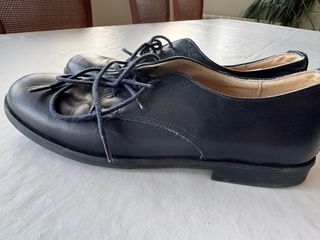 Zapatos vestir Tizzas niño negro
