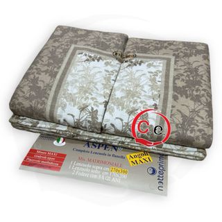 Completo Lenzuola Flanella Matrimoniale