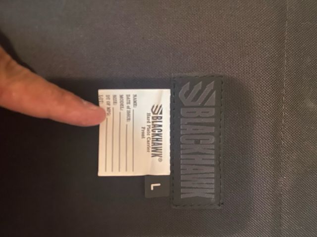 Chaleco antibalas Blackhawk NIJ IIIA LOW VIS