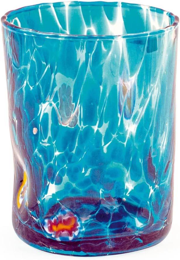 Vasos de cristal Venecianos Multicolor