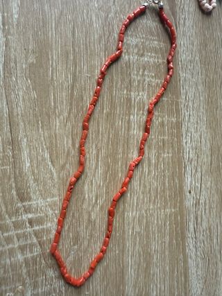 Collana corallo cannettine