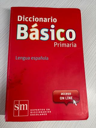 Diccionario Básico Primaria. Lengua española