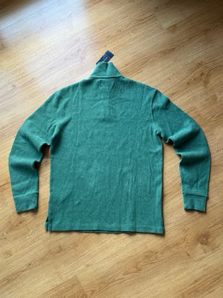 Jersey Ralph Lauren 1/4 cremallera verde